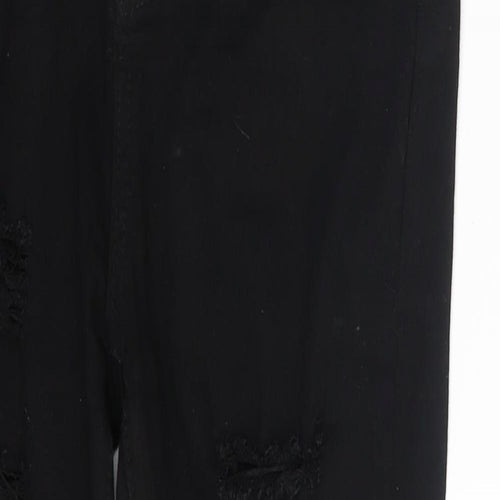SheIn Womens Black  Denim Skinny Jeans Size XS L26 in