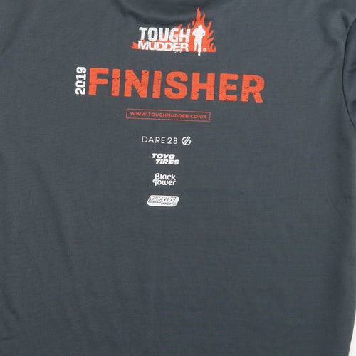 Tough Mudder Mens Green    T-Shirt Size M