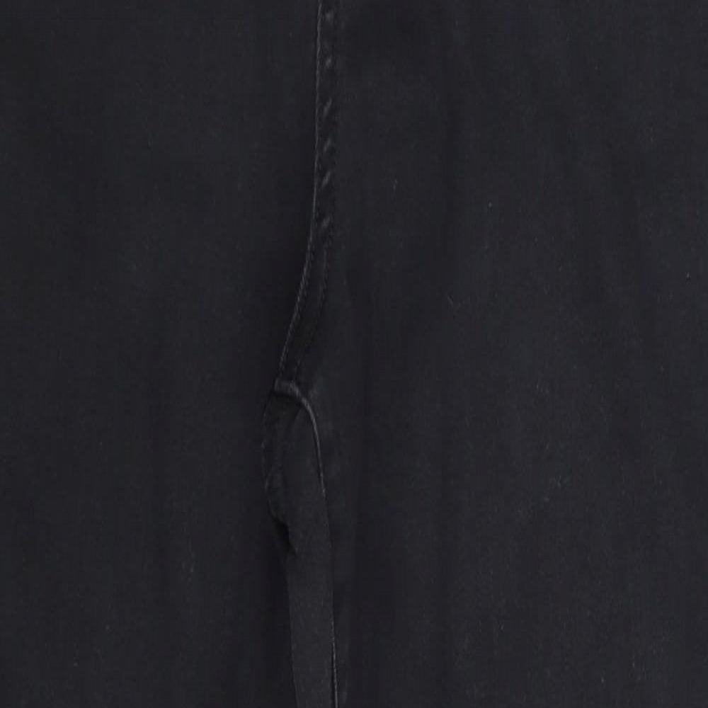 M&S Womens Grey  Denim Skinny Jeans Size 14 L30 in