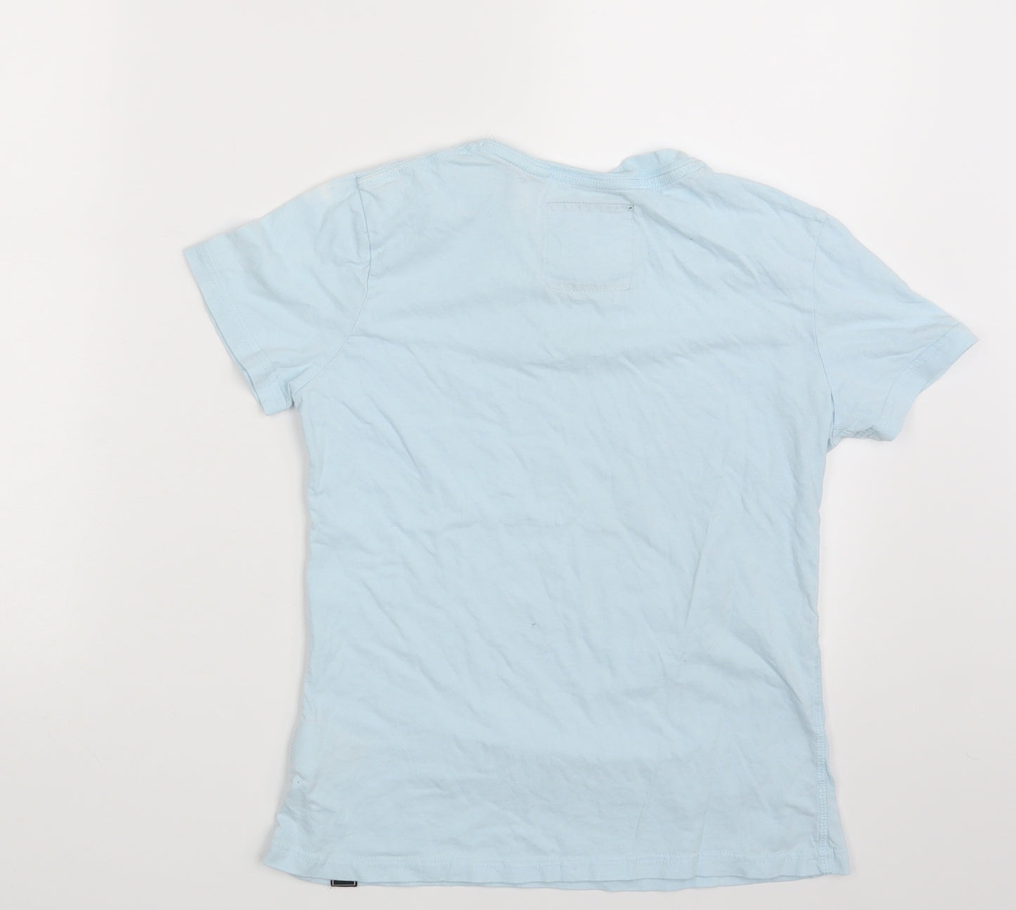 Superdry Womens Blue   Basic T-Shirt Size 6