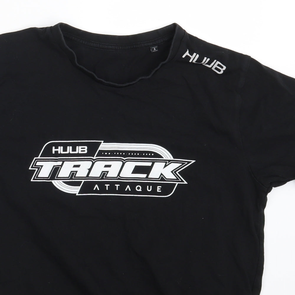 Huub Track Mens Black    T-Shirt Size S