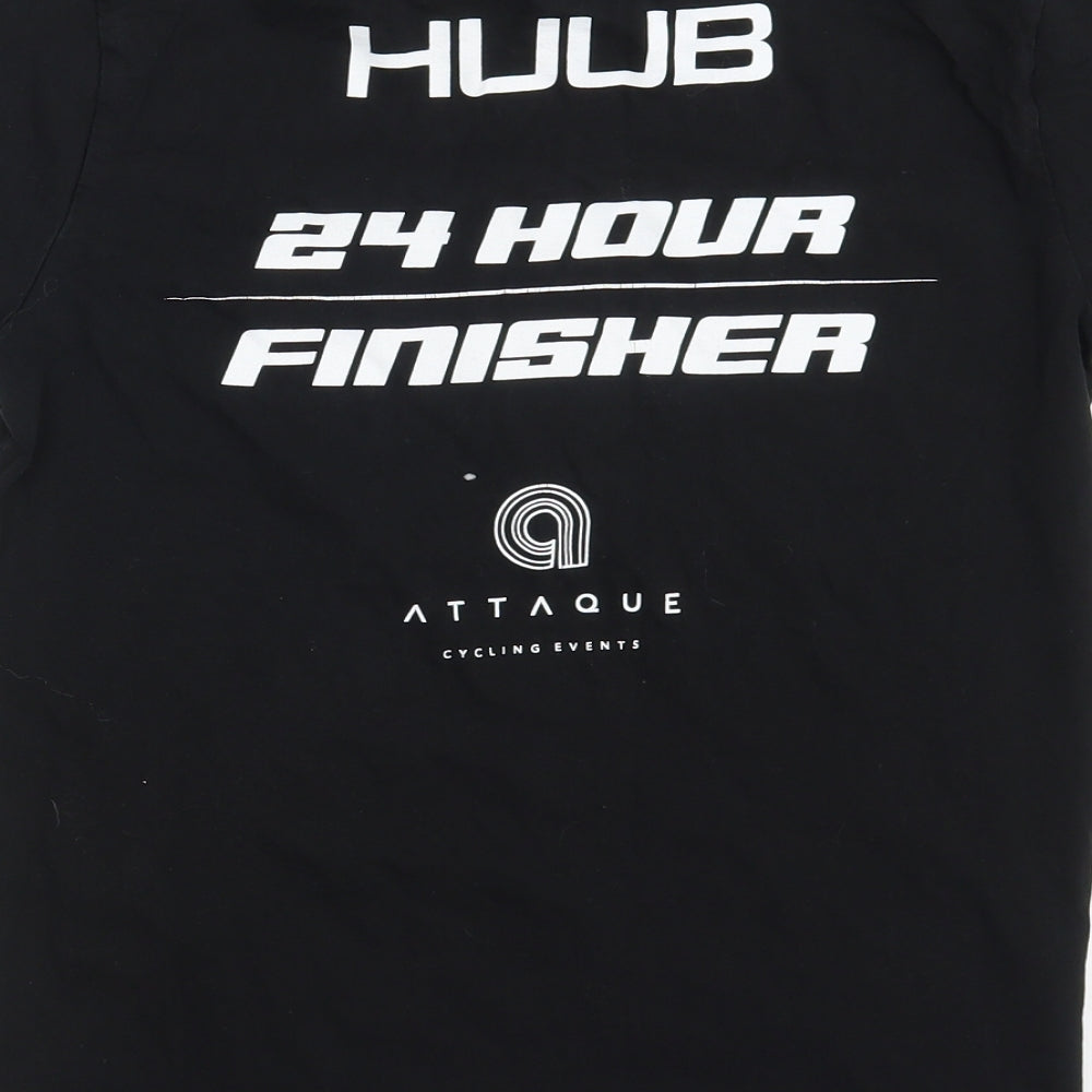 Huub Track Mens Black    T-Shirt Size S