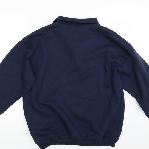 Modern Basics Mens Blue   Pullover Jumper Size L