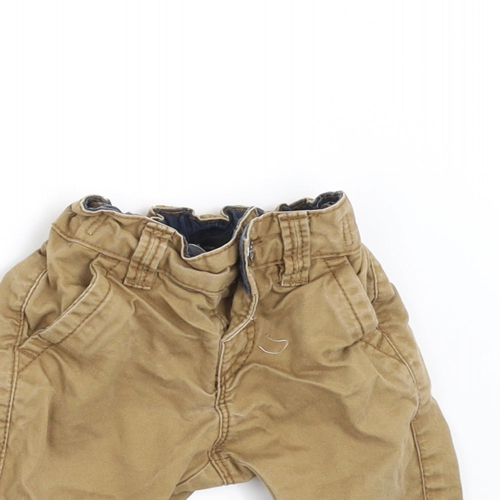 NEXT Baby Beige  Denim Jogger Jeans Size 3-6 Months