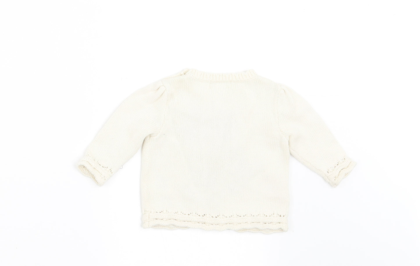 Ralph Lauren Baby Beige   Pullover Jumper Size 0-3 Months  - DOG