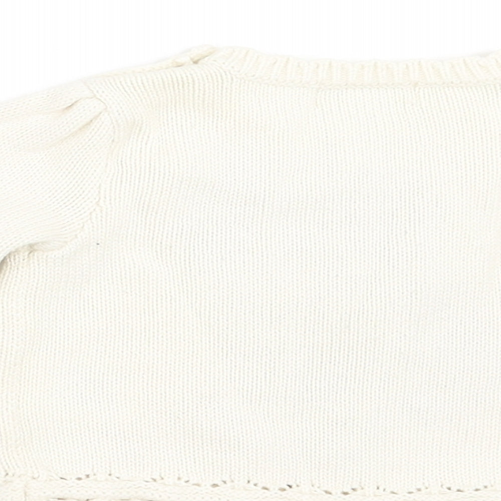Ralph Lauren Baby Beige   Pullover Jumper Size 0-3 Months  - DOG