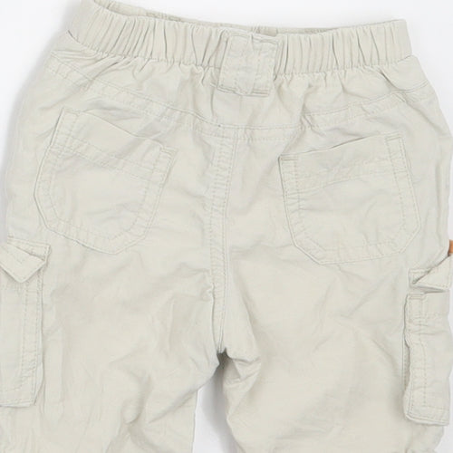 NEXT Boys Beige   Cropped Trousers Size Newborn  - SHORT