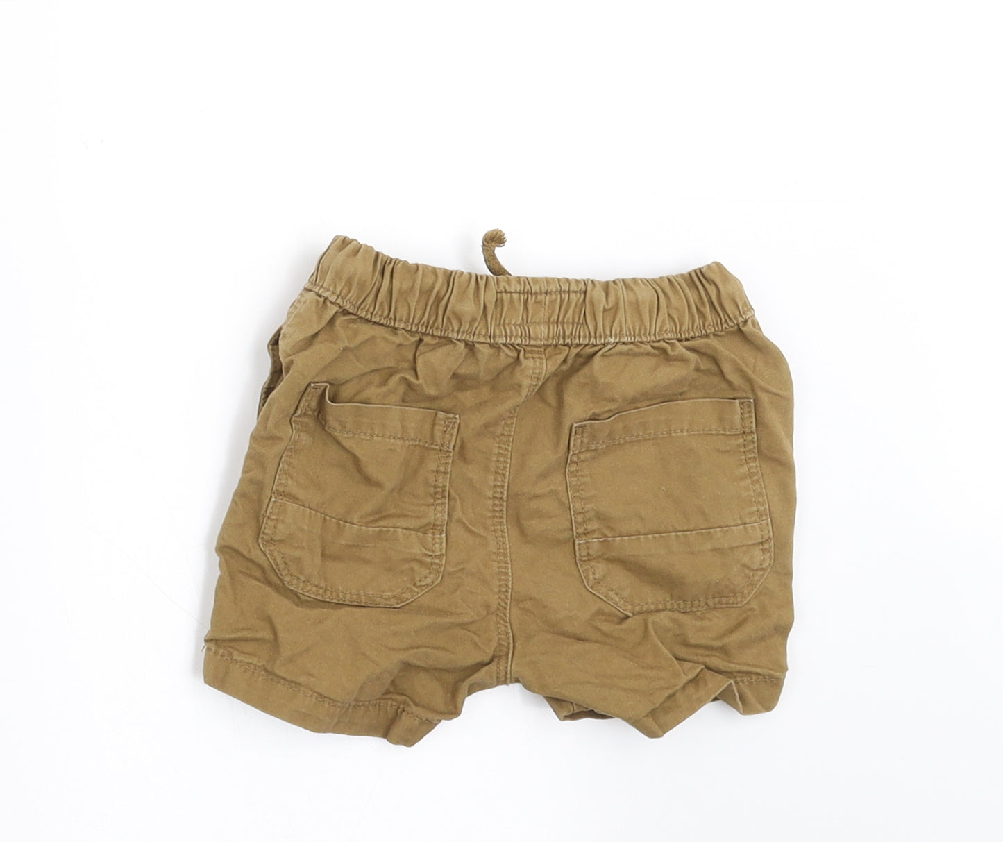 NEXT Boys Beige   Cropped Trousers Size 6-9 Months  - SHORTS