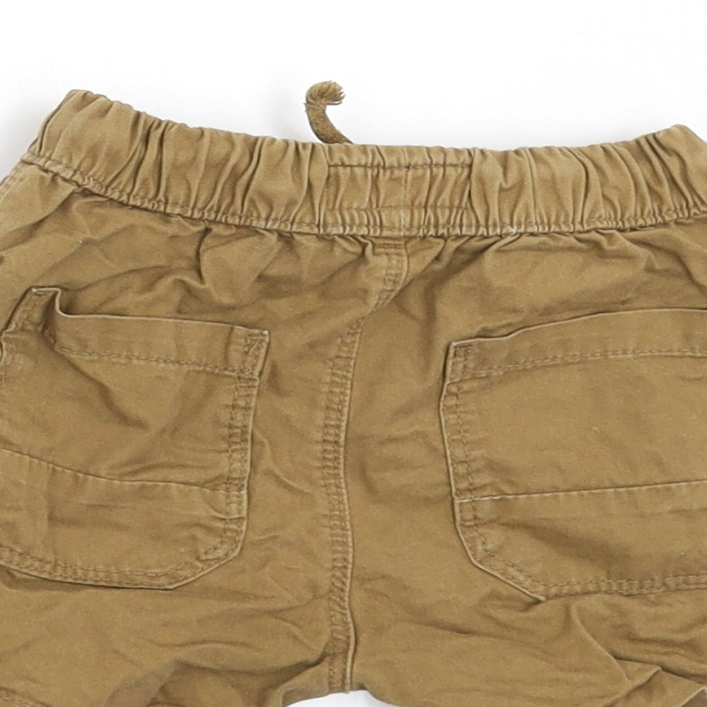 NEXT Boys Beige   Cropped Trousers Size 6-9 Months  - SHORTS