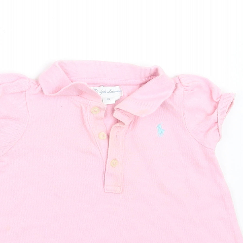 Ralph Lauren Girls Pink   A-Line  Size 6-9 Months