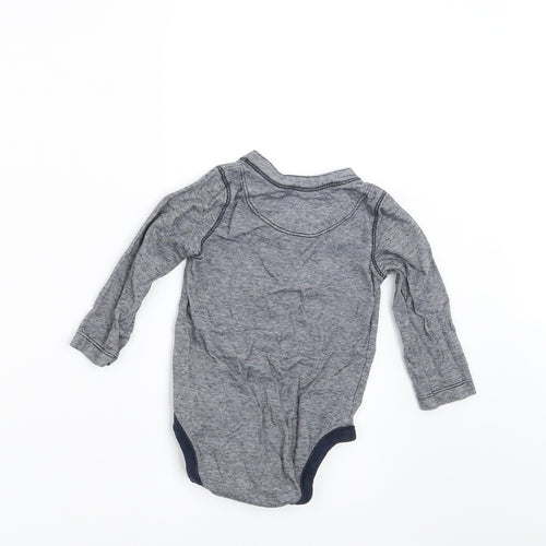 Gap Baby Blue Striped  Basic T-Shirt Size 12-18 Months