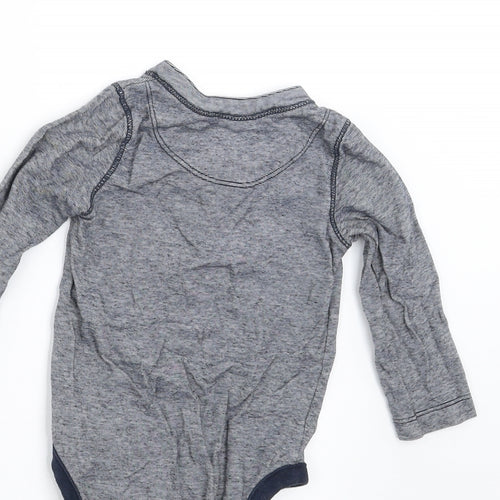 Gap Baby Blue Striped  Basic T-Shirt Size 12-18 Months