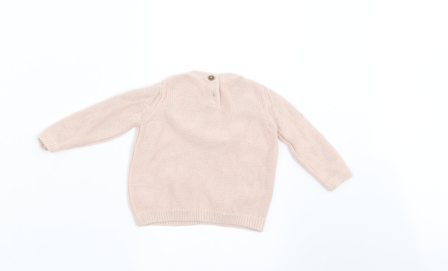 George Girls Beige    Jumper Size 0-3 Months