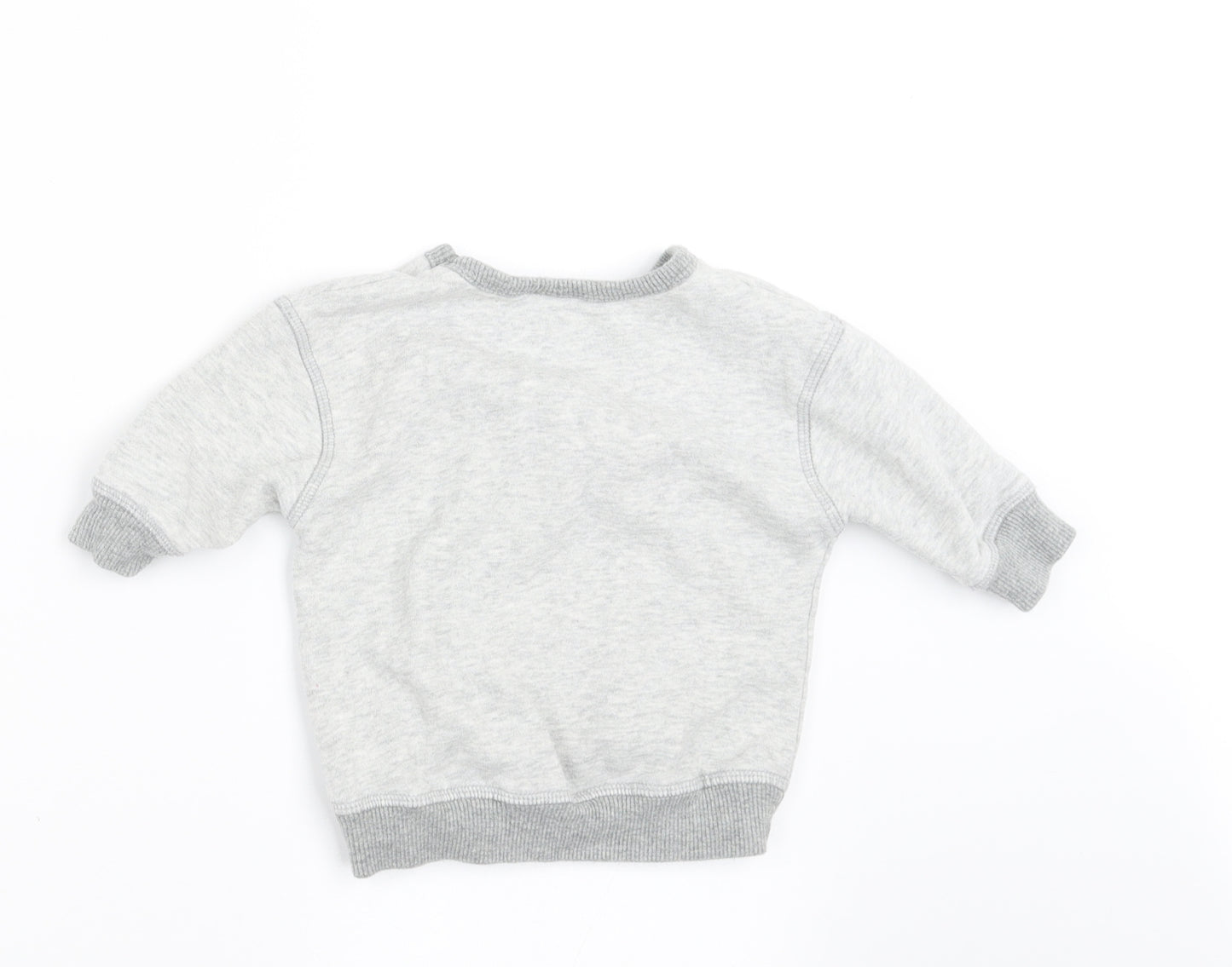 NEXT Boys Grey   Pullover Jumper Size 3-6 Months  - christmas
