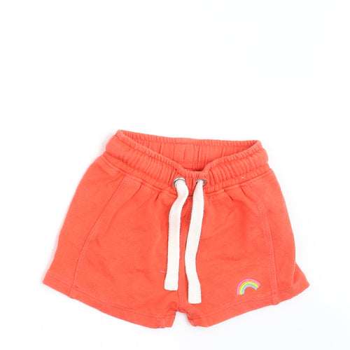 NEXT Boys Orange   Jogger Trousers Size 9-12 Months  - shorts