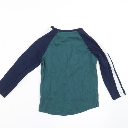 George Boys Blue   Basic T-Shirt Size 2-3 Years  - HAPPY VIBES