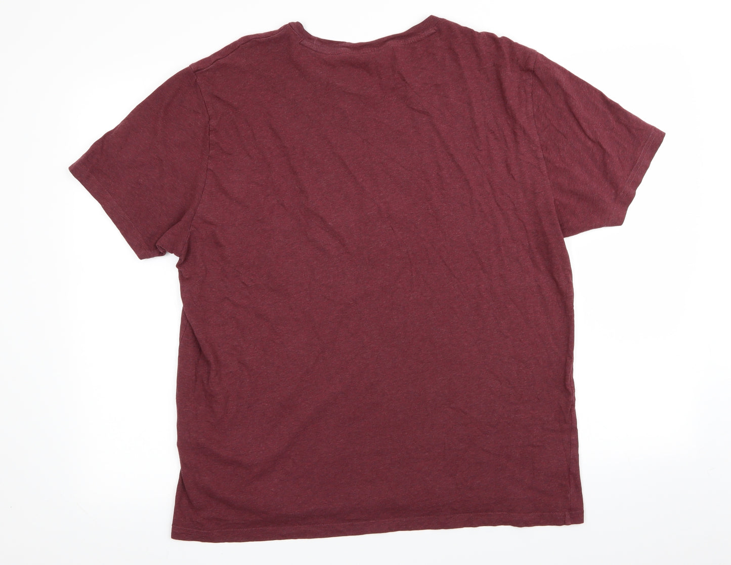 Ben Sherman Mens Red    T-Shirt Size M