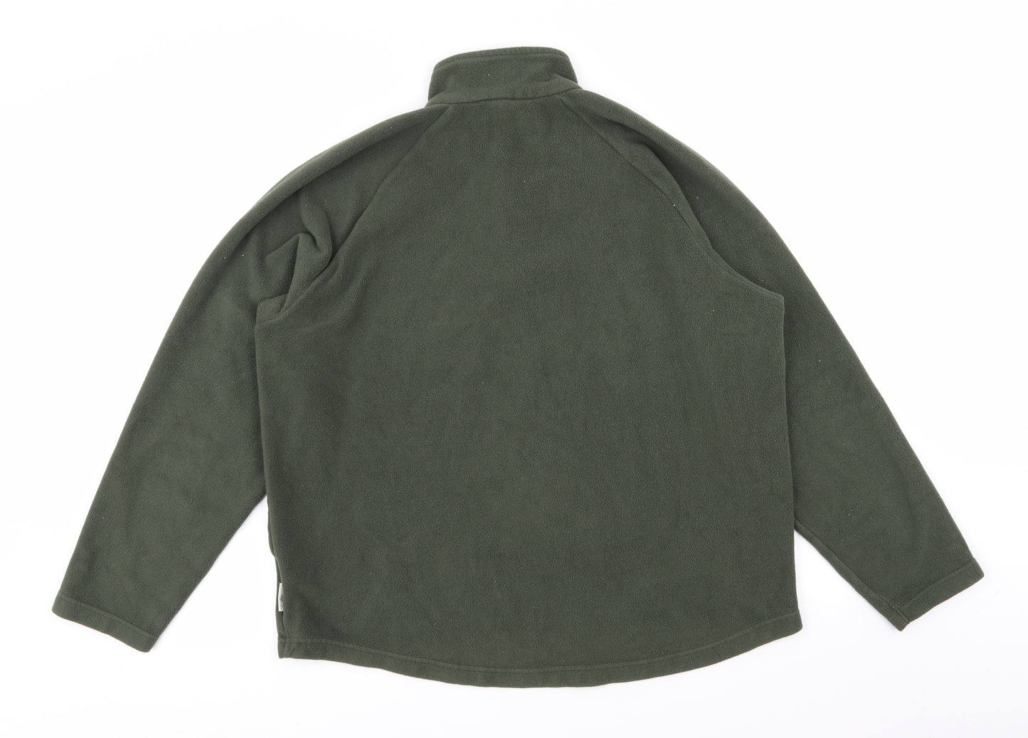 Quechua Mens Green   Pullover Jumper Size L  - fleece