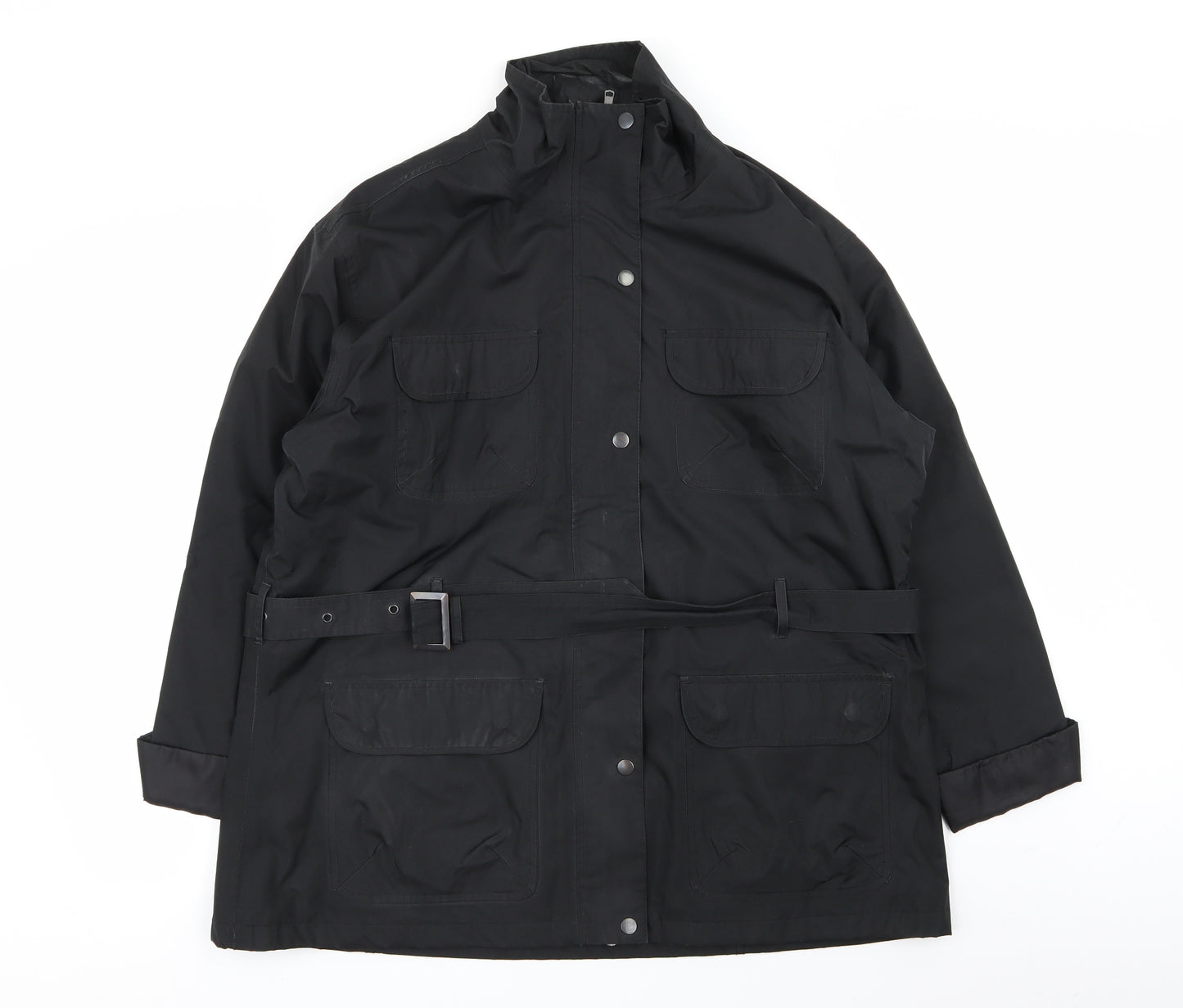 tayberry Mens Black   Jacket Coat Size 2XL