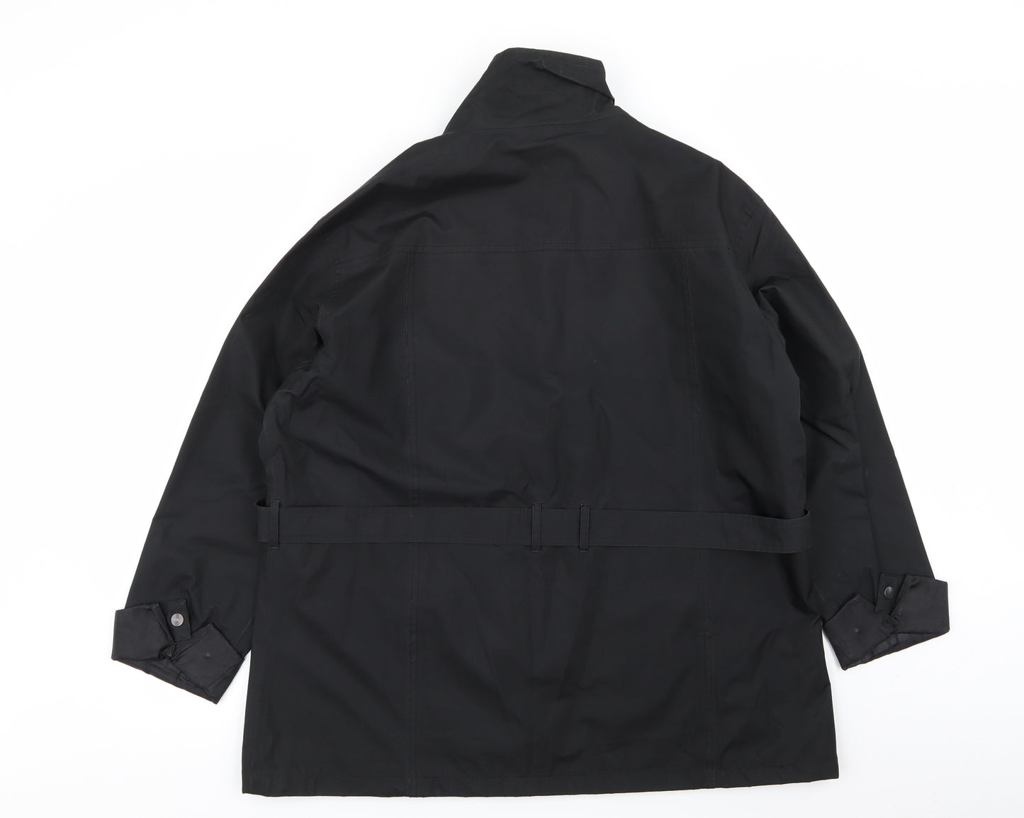 tayberry Mens Black   Jacket Coat Size 2XL