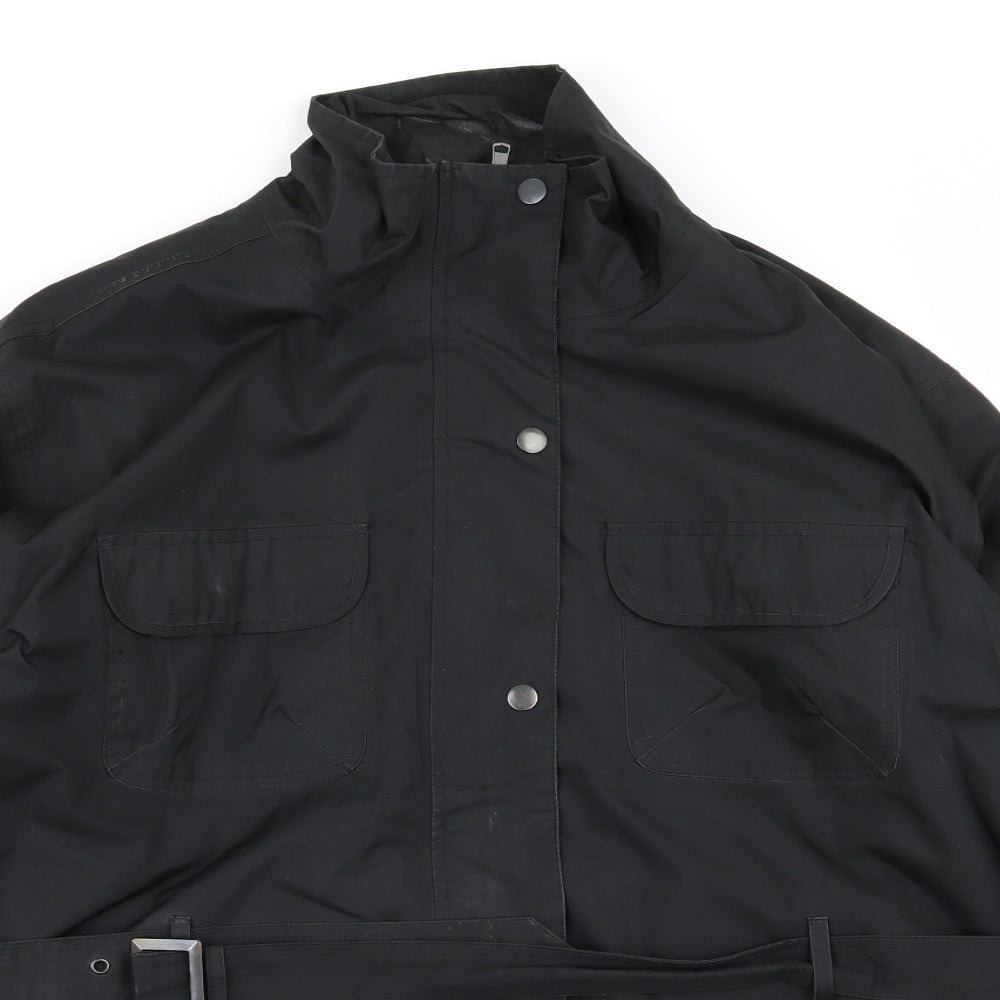 tayberry Mens Black   Jacket Coat Size 2XL