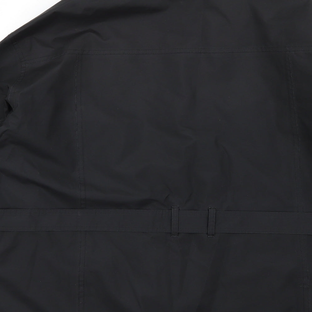 tayberry Mens Black   Jacket Coat Size 2XL