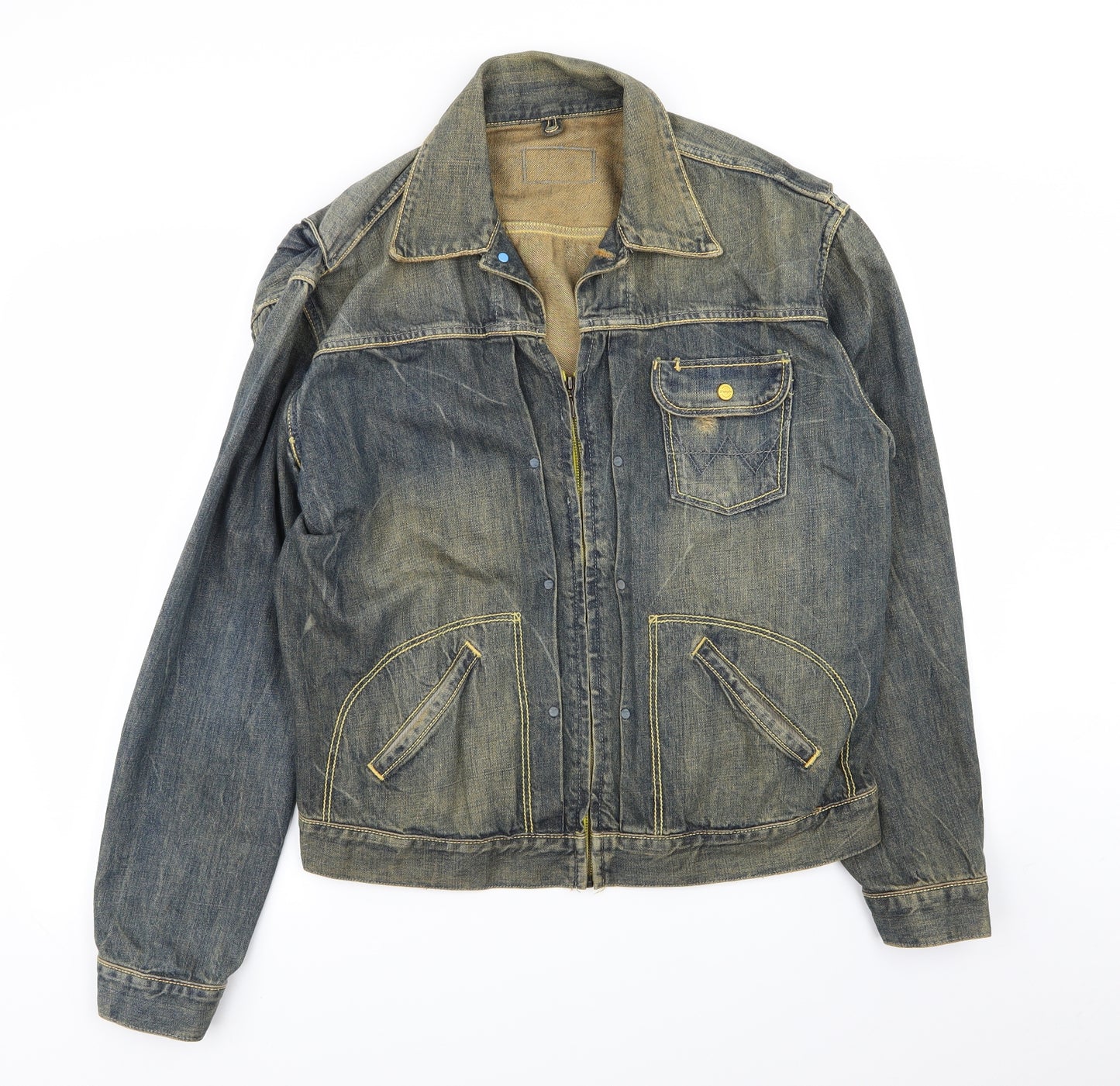 Wrangler Mens Blue   Jacket  Size L  - denim jacket