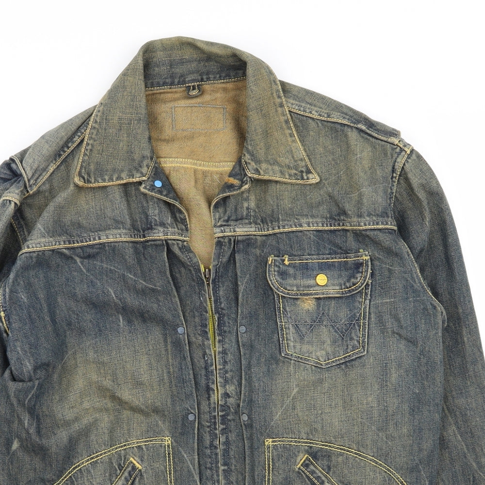 Wrangler Mens Blue   Jacket  Size L  - denim jacket
