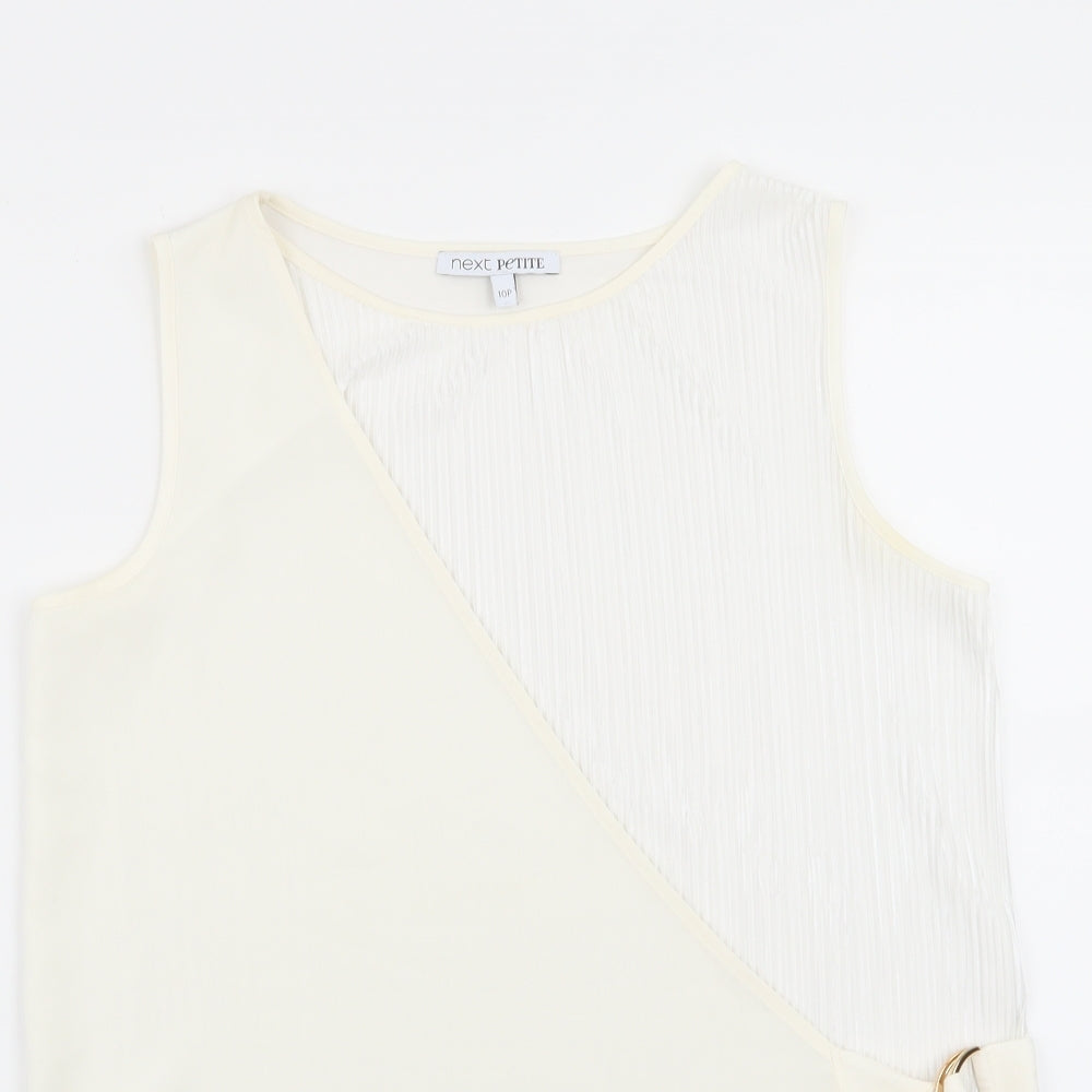 NEXT Womens White   Basic Blouse Size 10