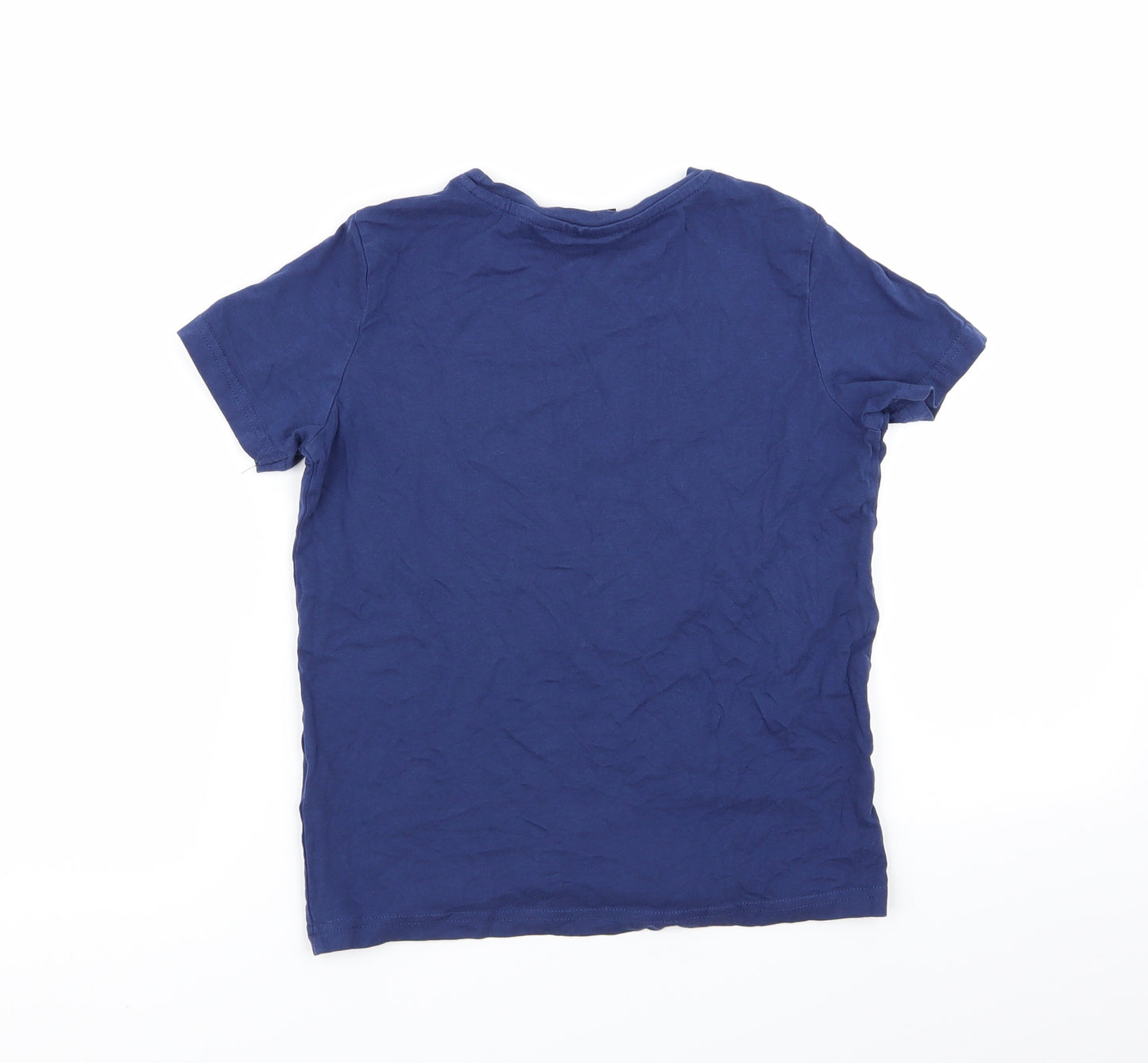 Harry Potter Boys Blue   Basic T-Shirt Size 9-10 Years