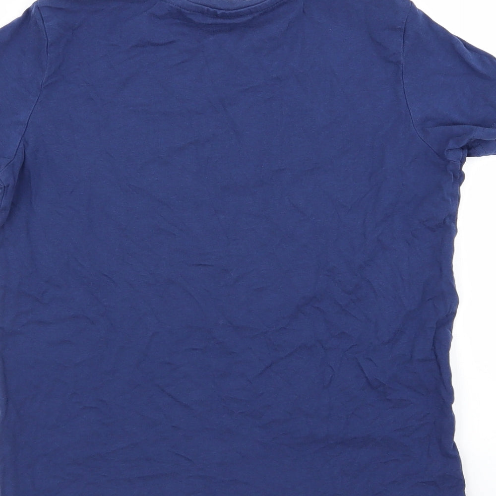 Harry Potter Boys Blue   Basic T-Shirt Size 9-10 Years