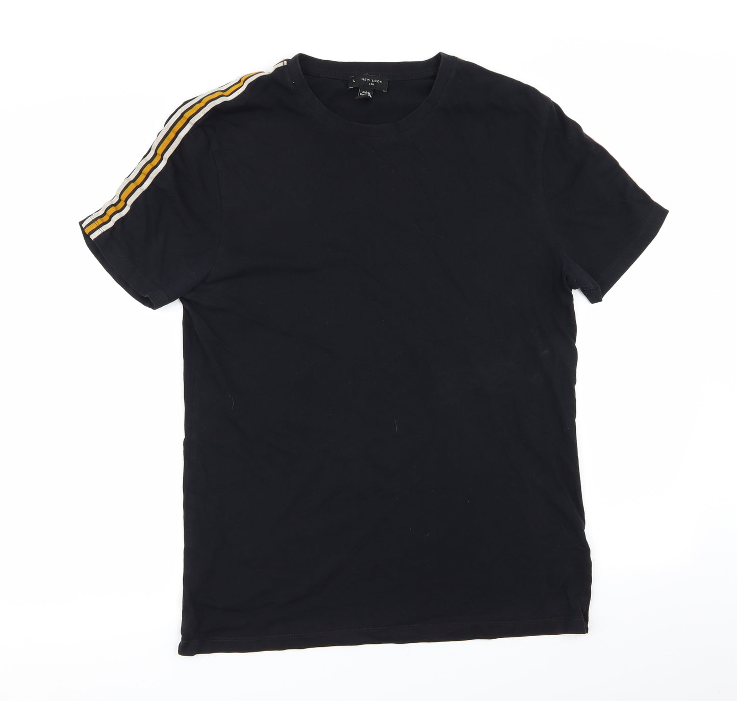new look men Mens Black    T-Shirt Size L