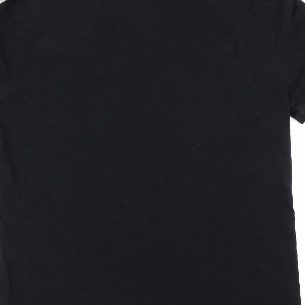 new look men Mens Black    T-Shirt Size L