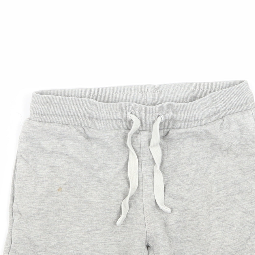 H&M Boys Grey   Sweat Shorts Size 4-5 Years
