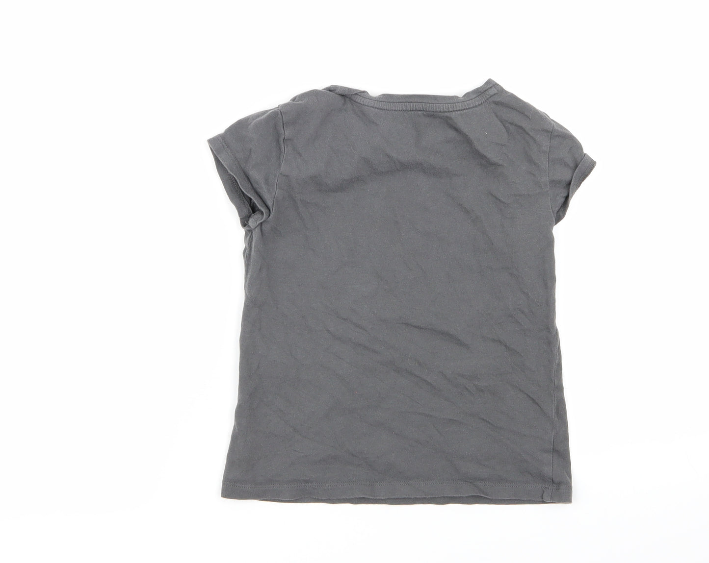 Gap Girls Grey   Basic T-Shirt Size S