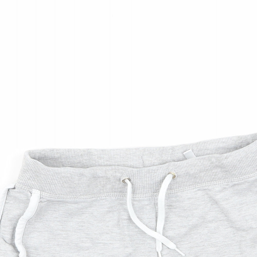 H&M Girls Grey   Sweat Shorts Size 8-9 Years