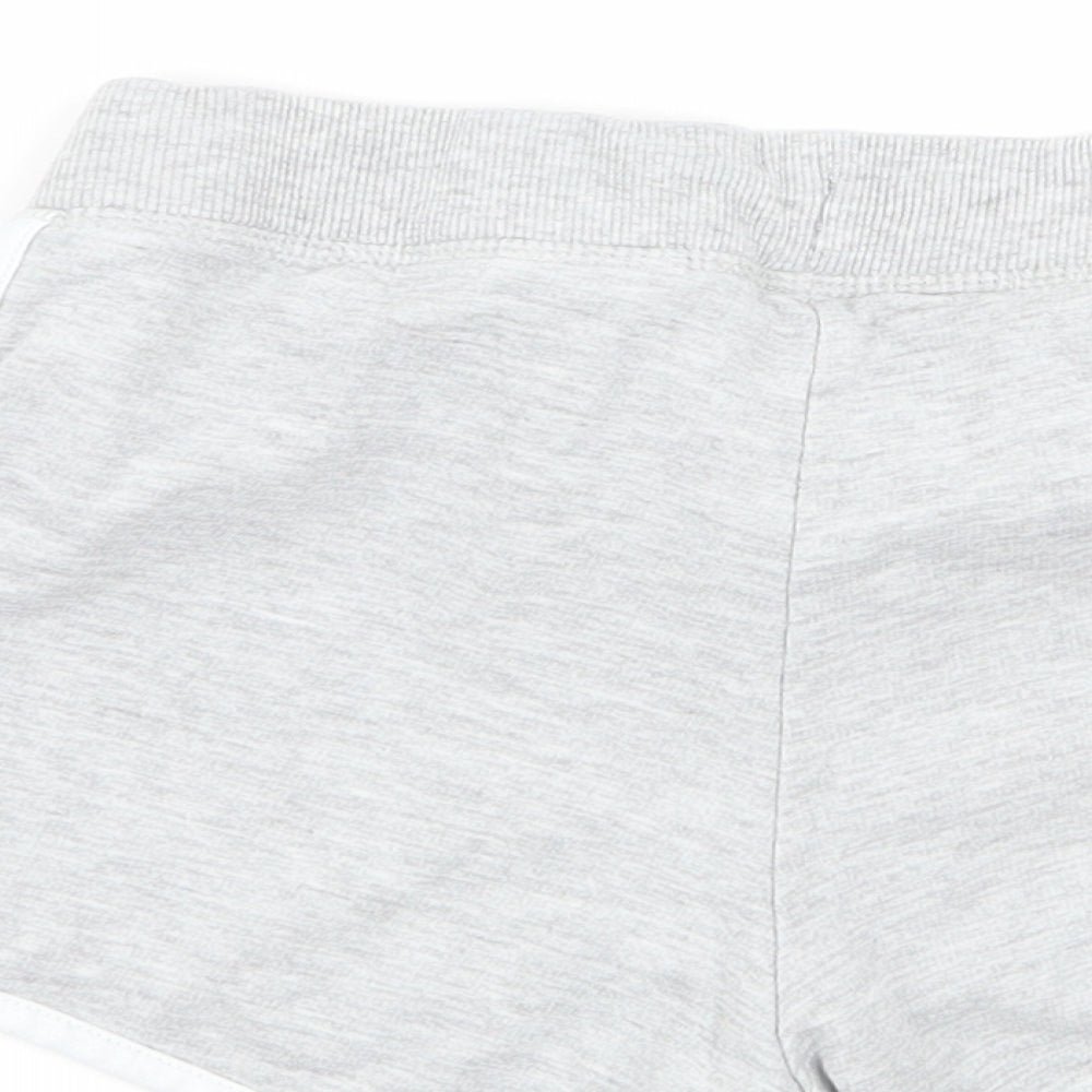 H&M Girls Grey   Sweat Shorts Size 8-9 Years