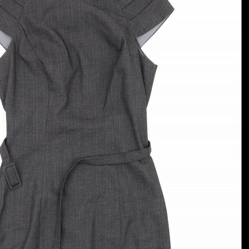 Warehouse Womens Grey   A-Line  Size 12