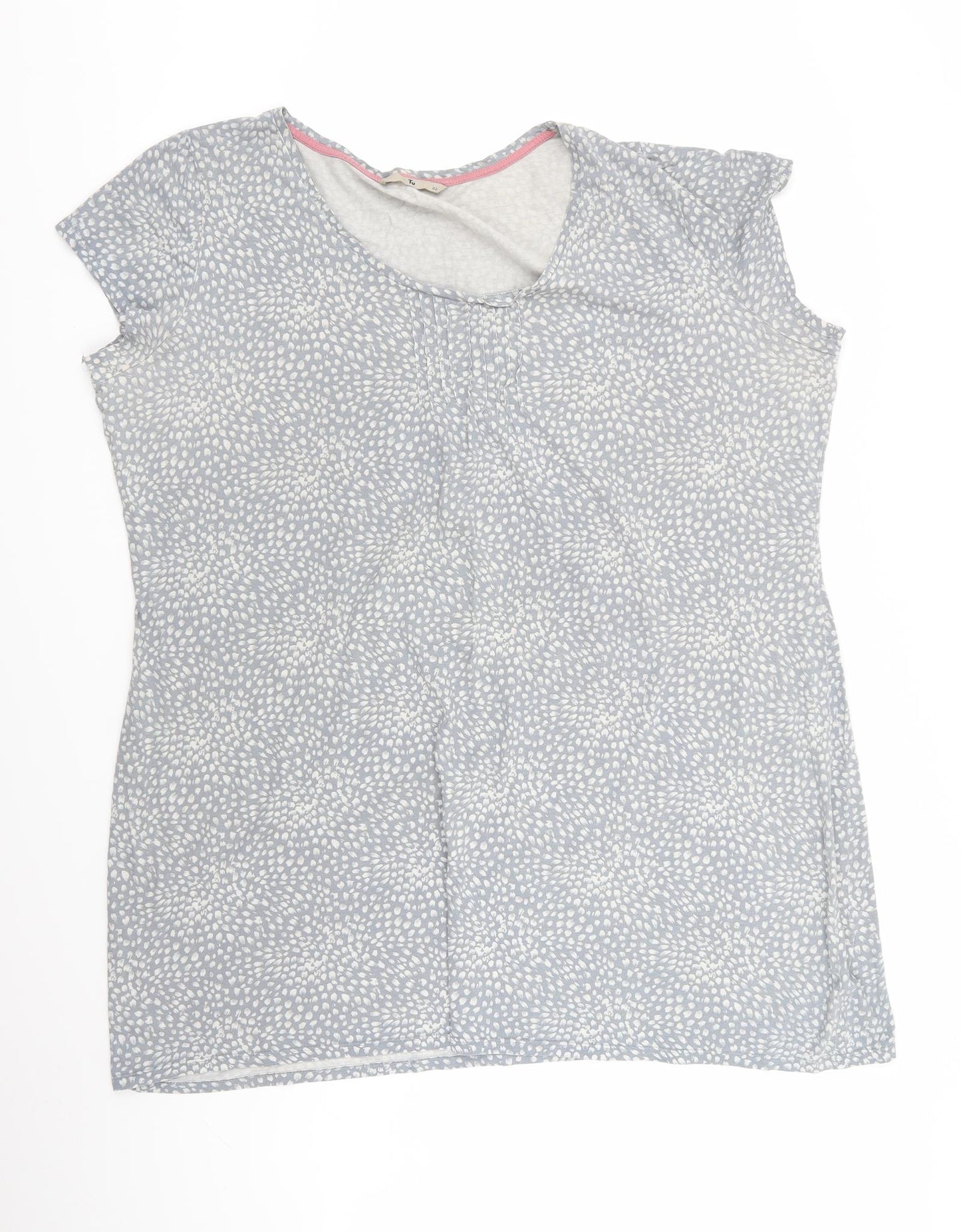 TU Womens Multicoloured Geometric  Top Dress Size 22