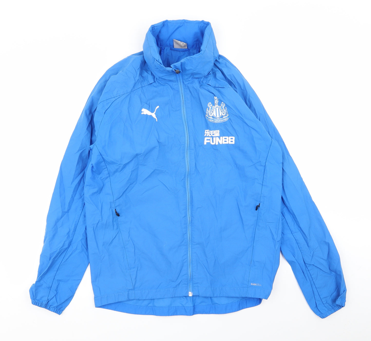 PUMA Mens Blue   Jacket Coat Size M  - Newcastle United