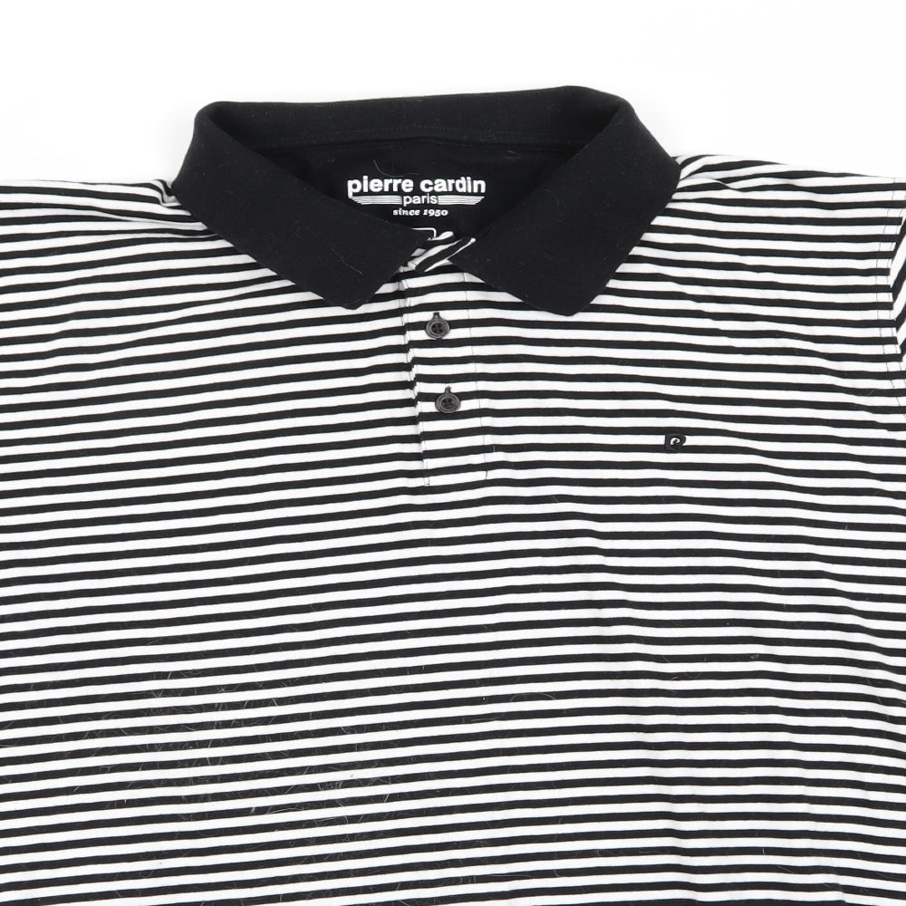 Pierre Cardin Mens Multicoloured Striped   Polo Size XL