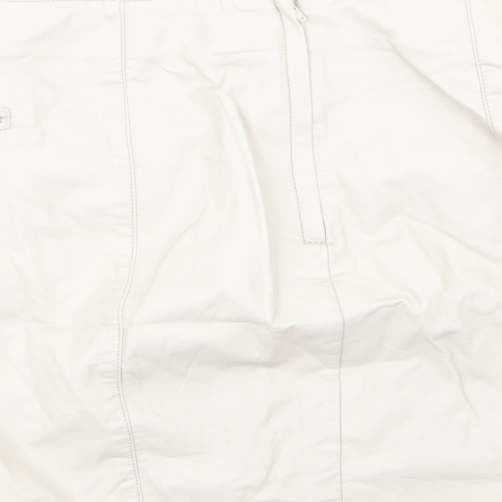 Divided by H&M Womens Ivory   Mini Skirt Size 12