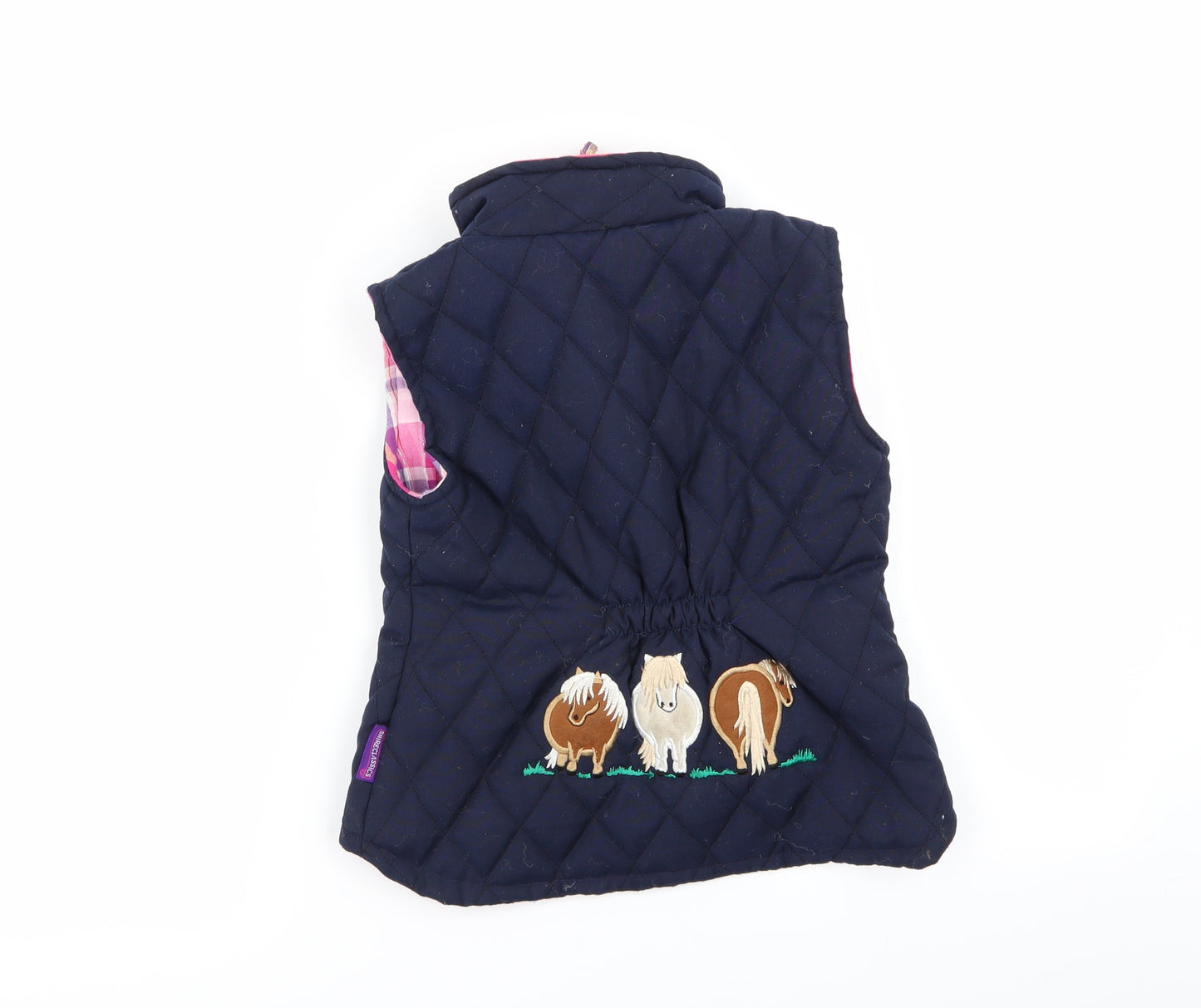 shire class Girls Blue   Gilet Coat Size S