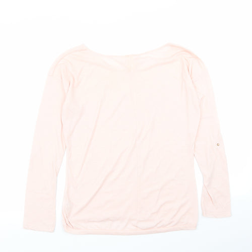 Bershka Womens Pink   Basic T-Shirt Size L