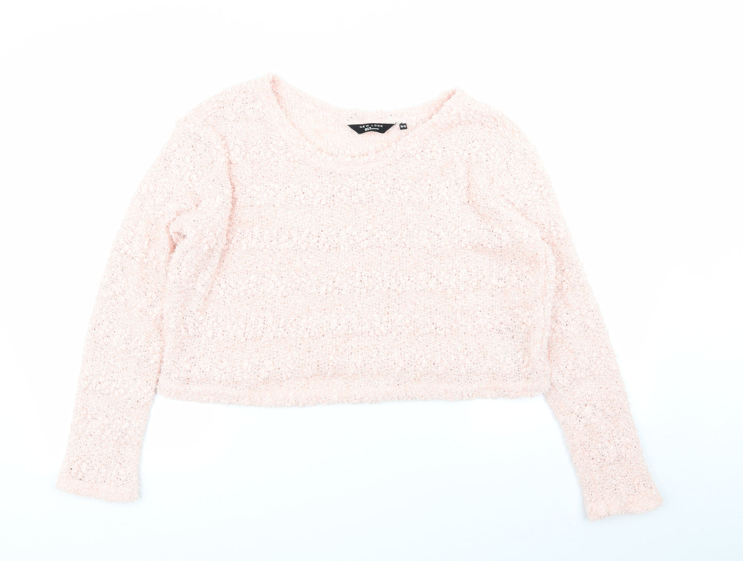 New Look Girls Pink   Pullover Jumper Size 14-15 Years