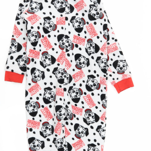 101 dalmations Girls Multicoloured Animal Print  Top One Piece Size 8-9 Years