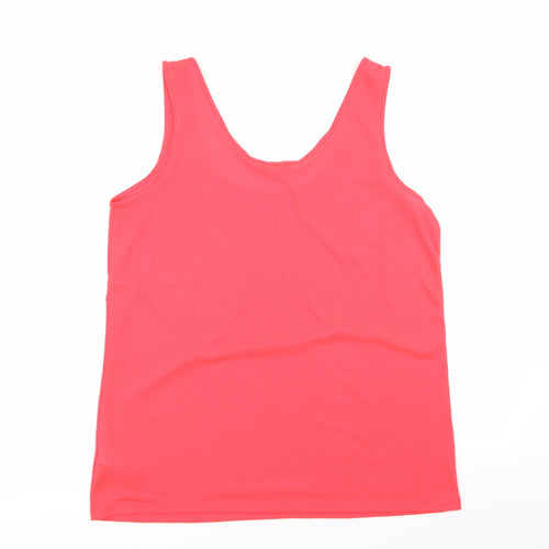 F&F Womens Red   Basic Tank Size 16