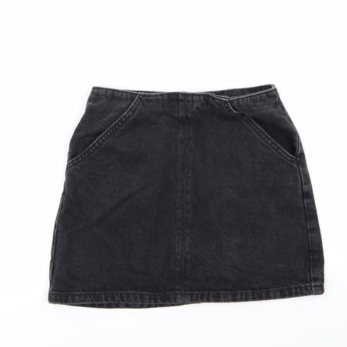 Topshop Womens Black   Mini Skirt Size 6