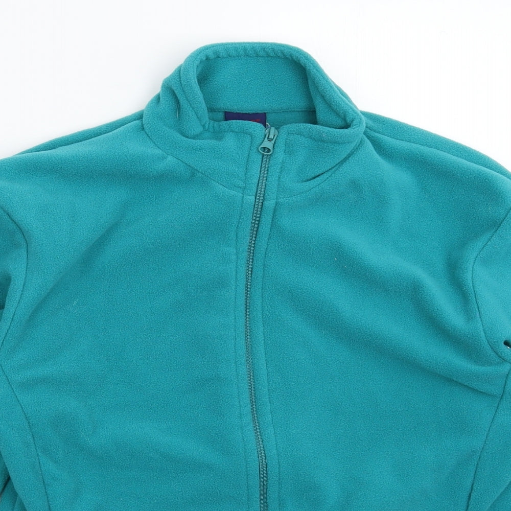 Norge Womens Green  Fleece Jacket  Size L