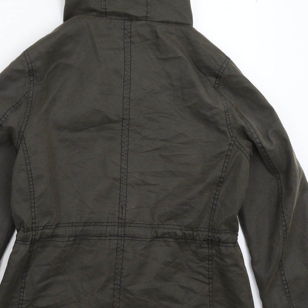 New Look Womens Grey   Jacket Coat Size 10